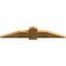 Ekena Millwork Eugene Rough Sawn Timber Gable Bracket, Western Red Cedar, 48"W x 10"H x 2"D x 6"F, 5/12 Pitch GBW048X10X0206EUG00RWR - alternate 2